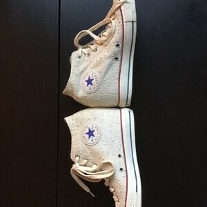 Converse High Top Wedge Heels